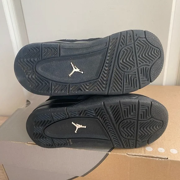 Jordan 4 Black Cat Toddler Sneakers- SZ 10 C